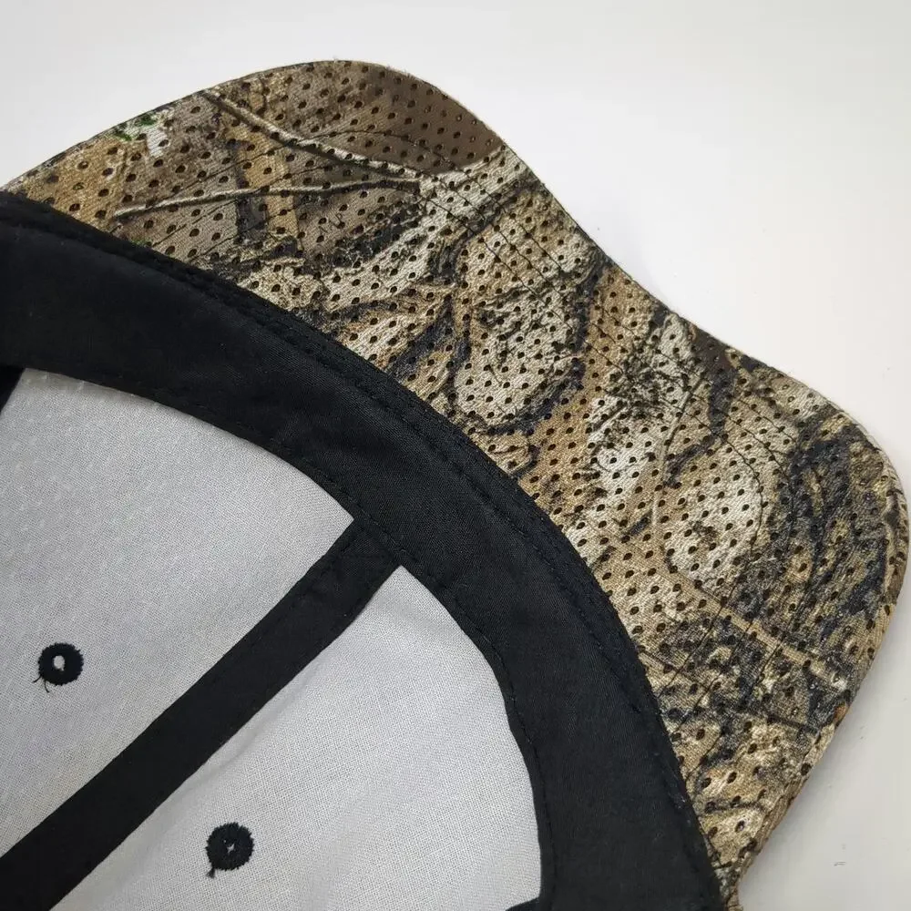 Infinity Realtree Camo Mesh Baseball Cap Brown One Size Strapback Hunting hat